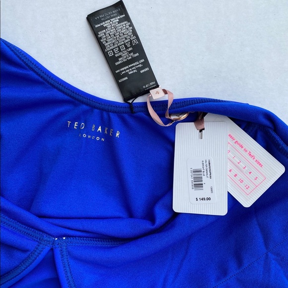 🎉HP 9/7 🎉 Ted Baker Pikaa Halter Swimsuit - Picture 9 of 10